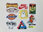 Thrasher Vans Dickies NikeSB Palace OBEY skate merk stickers, Nieuw, Skateboard, Ophalen of Verzenden, Longboard