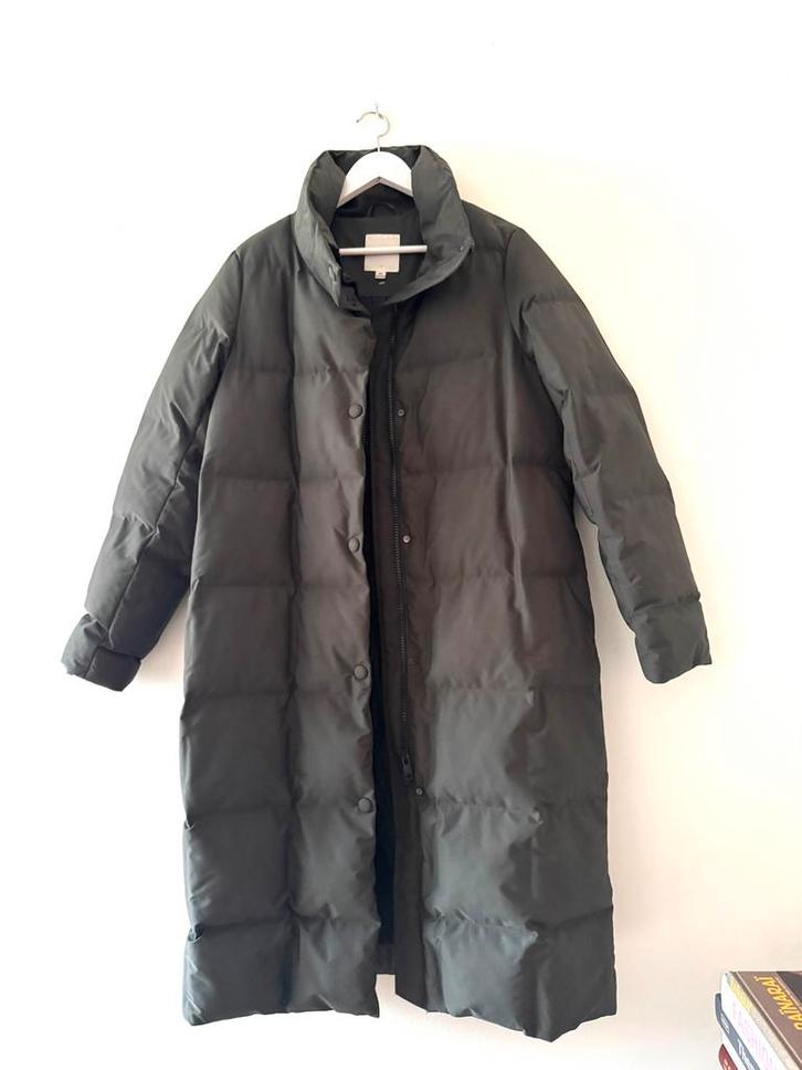 ELVINE  nieuwstaat khakigroene jas parka 38/40 CHCS, Kleding | Dames, Jassen | Winter, Zo goed als nieuw, Maat 38/40 (M), Groen