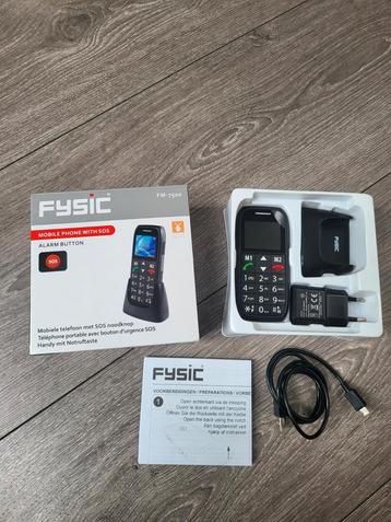 Fysic FM-7500 SOS Alarm Mobiele Telefoon zgan beschikbaar voor biedingen