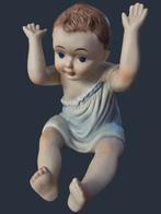 Frans Bisque porselein baby beeldje ca jaren 40's, Antiek en Kunst, Ophalen of Verzenden