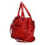 Prachtige rode leren tas van Berba NEW SALE, Verzenden, Nieuw, Rood, Handtas