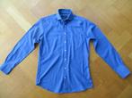 Michaelis blouse Overhemd Slim Fit Blauw mooie details Mt 39, Blauw, Michaelis, Zo goed als nieuw, Halswijdte 39/40 (M)