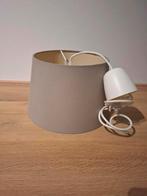 Grijze lampenkap, Huis en Inrichting, Lampen | Lampenkappen, Ophalen, Zo goed als nieuw, Rond, 25 tot 50 cm