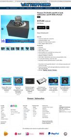 Pioneer TS-D10D2 1500W 10 inch subwoofer ( 500W RMS ), Auto diversen, Autospeakers, ., Ophalen of Verzenden, Zo goed als nieuw