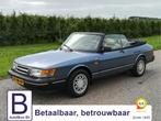 Saab 900 Classic Cabrio 2.0 S /Leder/zeer nette auto!/, Auto's, Oldtimers, Voorwielaandrijving, Beige, Cabriolet, Leder