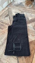 Bershka spijkerbroek the 90’s zwart mt 36, Zwart, Zo goed als nieuw, W28 - W29 (confectie 36), Bershka