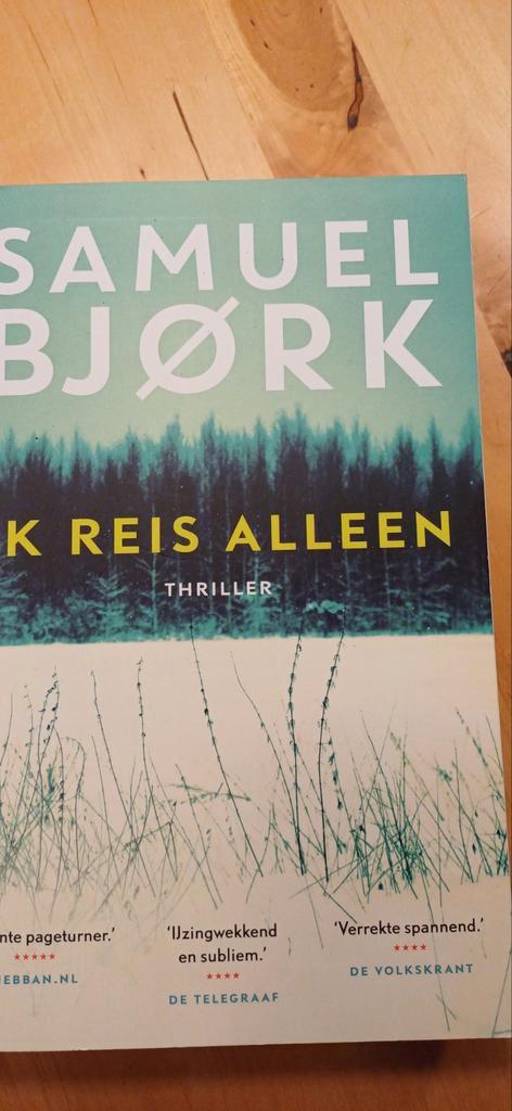 Samuel Bjork - Ik reis alleen, Boeken, Thrillers, Gelezen, Nederland, Ophalen of Verzenden
