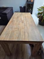 Houten Eettafel, Vijf personen of meer, Modern, Rechthoekig, Gebruikt