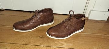Quicksilver herenschoen, leder, bruin, maat 46. beschikbaar voor biedingen