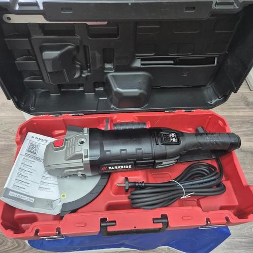 Parkside PPWS 230 A1 Haakse slijper NIEUW in koffer, Doe-het-zelf en Verbouw, Gereedschap | Slijpmachines, Nieuw, Haakse handslijpmachine