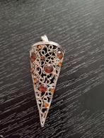 Aparte zilverkleurige hanger, Ophalen of Verzenden, Zo goed als nieuw, Zilver, Overige materialen