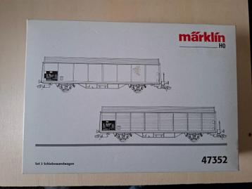 Märklin 47352 SBB schuifwandwagen set beschikbaar voor biedingen