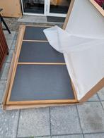 Tuintafel nieuw in doos. Teak/ antraciet 240x100x78, Tuin en Terras, Tuintafels, Ophalen of Verzenden, Nieuw, Rechthoekig, Teakhout
