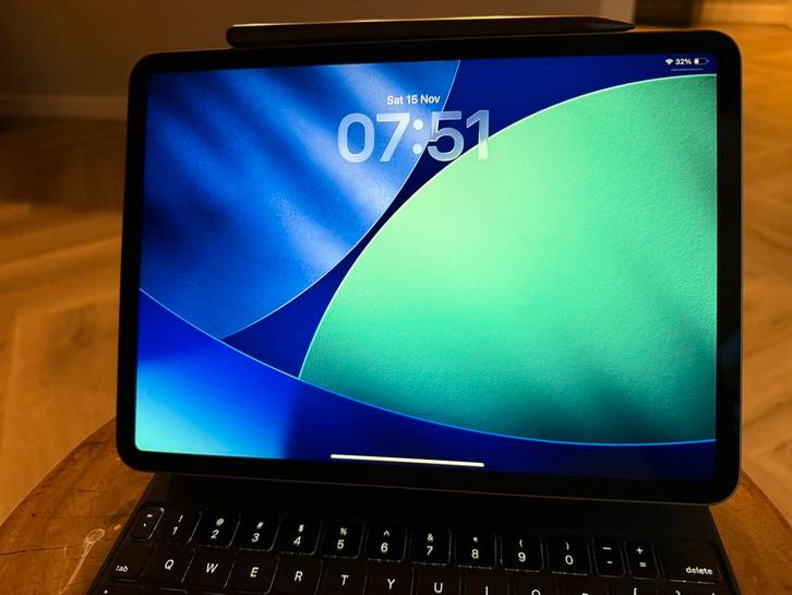 iPad Pro 11″ (128 GB, WiFi) met M1, Computers en Software, Apple iPads, Zo goed als nieuw, Apple iPad Pro, Wi-Fi, 11 inch, 128 GB