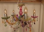 Gekleurde hanglamp., Huis en Inrichting, Lampen | Kroonluchters, Ophalen of Verzenden, Zo goed als nieuw