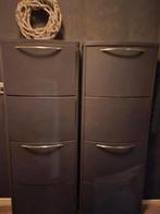 2 metalen schoenenkasten, Huis en Inrichting, Kasten | Schoenenkasten, Ophalen, Zo goed als nieuw