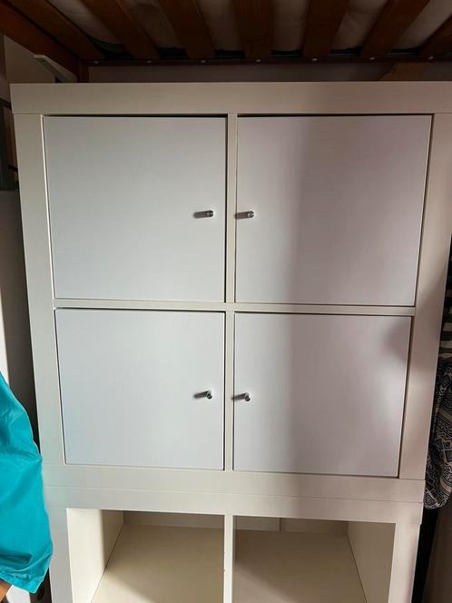 Dubbele Kallax kasten / roomdivider / wandkast, Huis en Inrichting, Kasten | Overige, Zo goed als nieuw, Ophalen