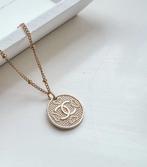 Vintage chanel ketting, Ophalen, Zo goed als nieuw, Goud, Overige materialen