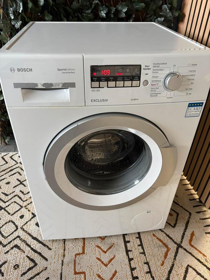 Bosch 7kg 1400 toeren, Witgoed en Apparatuur, Wasmachines, Gebruikt, Voorlader, 6 tot 8 kg, Minder dan 85 cm, 1200 tot 1600 toeren