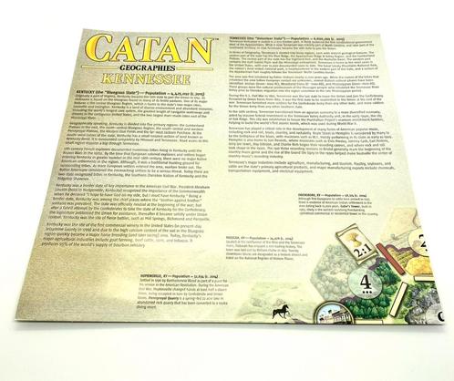Catan Geographies: Kennessee (RARE), Hobby en Vrije tijd, Gezelschapsspellen | Bordspellen, Nieuw, Verzenden