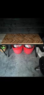 Bureau houtlook, Huis en Inrichting, Bureaus, Ophalen, Zo goed als nieuw, Bureau