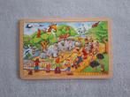 Goki houten puzzel 24 stukjes tbv goed doel, Ophalen of Verzenden, Gebruikt