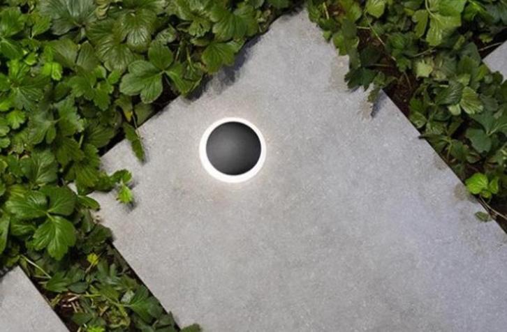 In-lite Puck Grondspot “groot”  - Nieuwstaat!, Tuin en Terras, Buitenverlichting, Zo goed als nieuw, Vloerlamp, Aluminium, Minder dan 50 watt