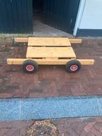 Kleine handige boottrailer van hout, Ophalen of Verzenden, Gebruikt
