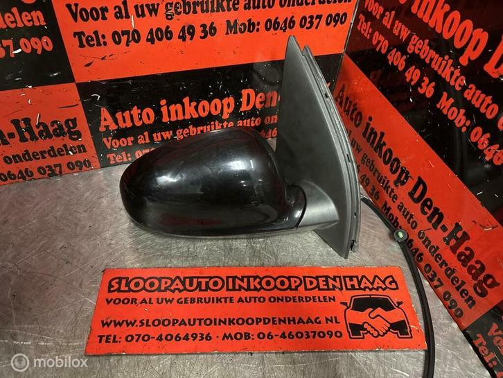 Volkswagen Golf 5 ('03-'08) Buitenspiegel Rechts | LC9Z |, Auto-onderdelen, Spiegels, Gebruikt, Ophalen of Verzenden