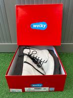 Wolky laarsjes / boots 41 winter white leder, Kleding | Dames, Lage of Enkellaarzen, Ophalen of Verzenden, Wit, Zo goed als nieuw