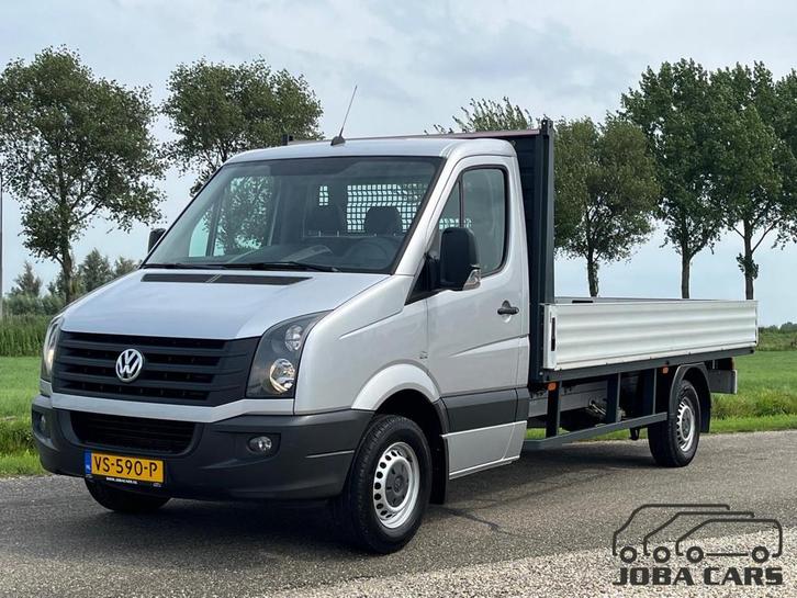 Volkswagen Crafter 35 2.0 TDI 140 pk open laadbak 4.30 M, Auto's, Bestelauto's, Bedrijf, Te koop, ABS, Airconditioning, Bluetooth