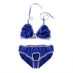 Blauwe sissy BH en slip / heren lingerie sexy crossdresser, Kleding | Heren, Ondergoed, Blauw, Nachtkleding, Verzenden