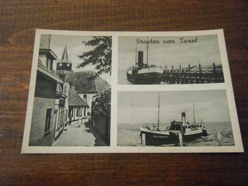 B32 - Texel - Boot - Steiger - Mooi/Oud, Verzamelen, Ansichtkaarten | Nederland, Waddeneilanden, Verzenden