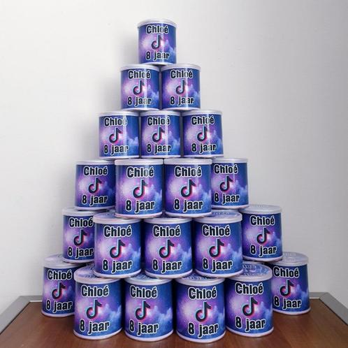 Traktatie Pringles met thema TIK TOK, Hobby en Vrije tijd, Feestartikelen, Nieuw, Feestartikel, Verjaardag, Ophalen of Verzenden