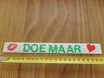 sticker DOE MAAR   De Musical    XXF001, Verzamelen, Stickers, Ophalen, Zo goed als nieuw, Bedrijf of Vereniging
