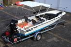 Nette Wahoo speedboot | 50 PK 4t | Incl. Trailer, Watersport en Boten, Speedboten, Minder dan 70 pk, Benzine, Buitenboordmotor