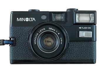 Minolta Hi-Matic GF, analoge point&shoot camera beschikbaar voor biedingen