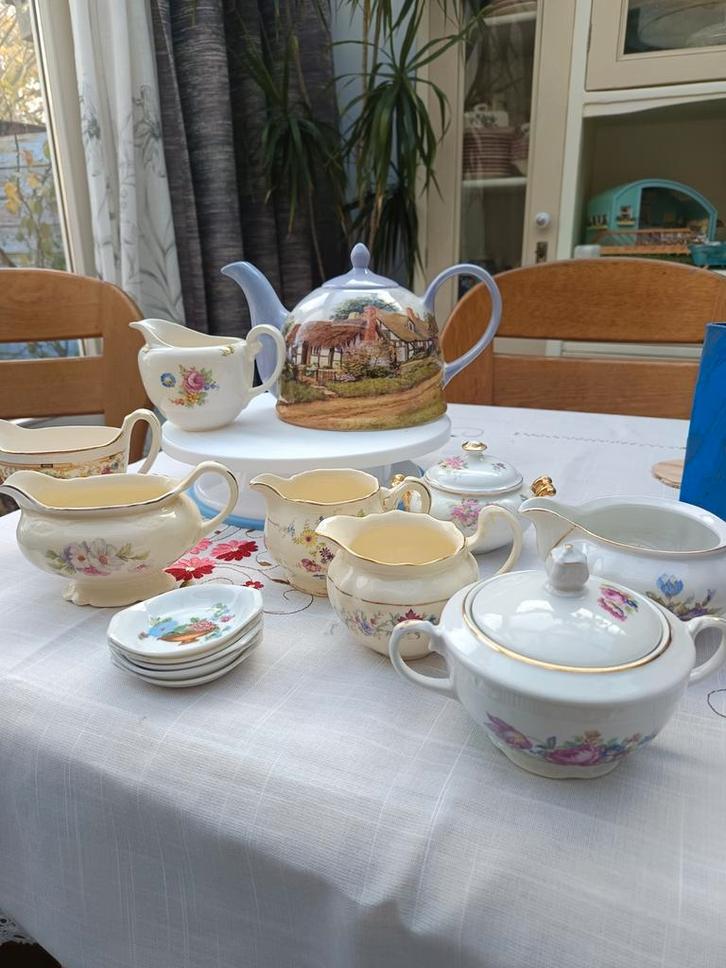 Servies Collectie: Petrus Ragout, Engelse Theepot & Meer!, Antiek en Kunst, Antiek | Servies compleet, Ophalen of Verzenden