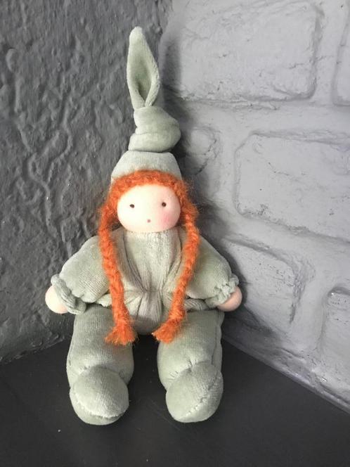 Zonnekind Mini Knuffelpop L12KL / 20cm / Antroposofische pop, Kinderen en Baby's, Speelgoed | Poppen, Nieuw, Overige typen, Ophalen of Verzenden