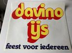 Grote sticker Davino ijs, Verzamelen, Stickers, Merk, Zo goed als nieuw, Verzenden