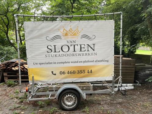 Zeer degelijke reclame aanhanger reclamewagen promotie kar, Auto diversen, Aanhangers en Bagagewagens, Gebruikt, Ophalen
