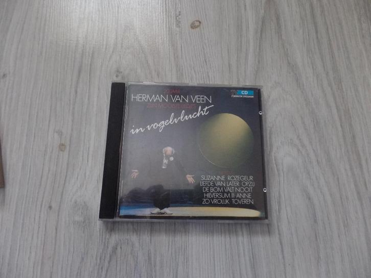 Herman van Veen in vogelvlucht cd, Cd's en Dvd's, Cd's | Nederlandstalig, Gebruikt, Overige genres, Ophalen of Verzenden