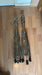 Bekkenstandaard / cymbal stands, Muziek en Instrumenten, Drumstellen en Slagwerk, Ophalen, Gebruikt, Overige merken