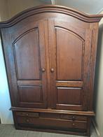 Houten kast met deuren en planken, Ophalen, Gebruikt, Klassiek, 50 tot 100 cm