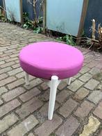Retro Dutch Design Pastoe Artifort poefje krukje, Huis en Inrichting, Ophalen, Hout