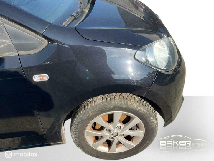 Spatbord rechts lc9x Skoda Citigo NF ('12-'19), Auto-onderdelen, Carrosserie en Plaatwerk, Skoda, Gebruikt, Ophalen of Verzenden