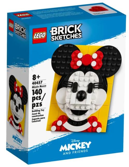 Lego Brick Sketches Minnie Mouse (40457) NIEUW, Kinderen en Baby's, Speelgoed | Duplo en Lego, Nieuw, Lego, Complete set, Ophalen of Verzenden