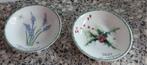 2x Petit four theetipjes maanden Janneke Brinkman, Huis en Inrichting, Gebruikt, Overige typen, Ophalen of Verzenden, Overige stijlen