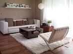 Grote retro salontafel, Huis en Inrichting, Tafels | Salontafels, Ophalen, Gebruikt, Minder dan 50 cm, Glas