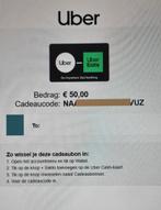 Uber Eats voucher 50 euro, Tickets en Kaartjes, Kortingen en Cadeaubonnen, Eén persoon, Cadeaubon